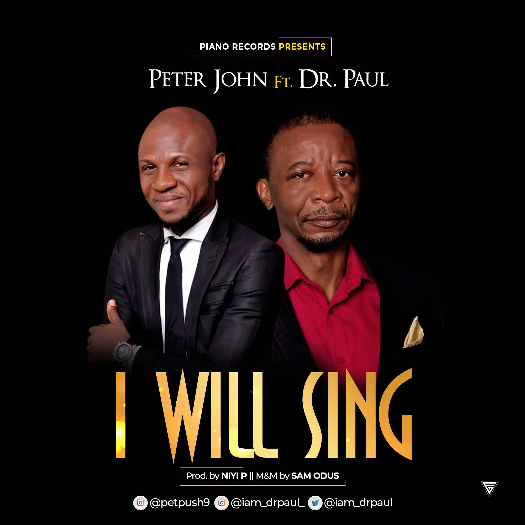 I Will Sing - Dr. Paul lyrics