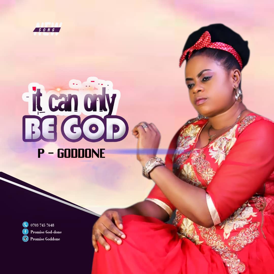 Album It can only be God - P-Goddone