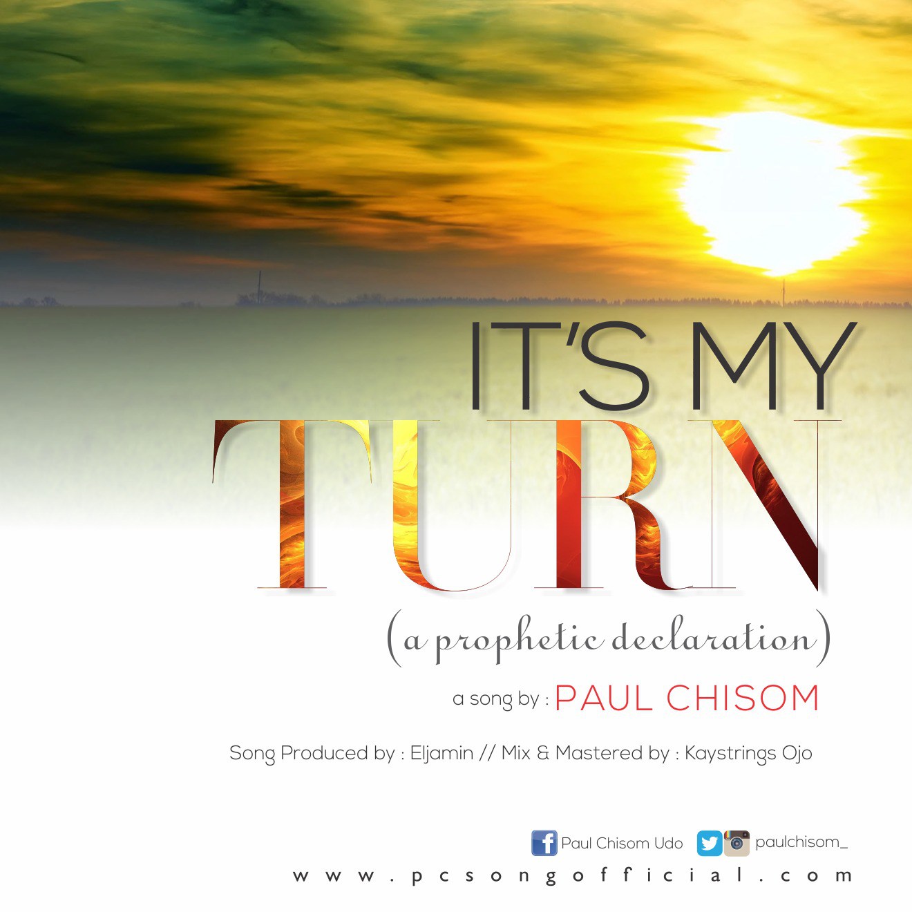 It's my Turn - Paul Chisom lyrics